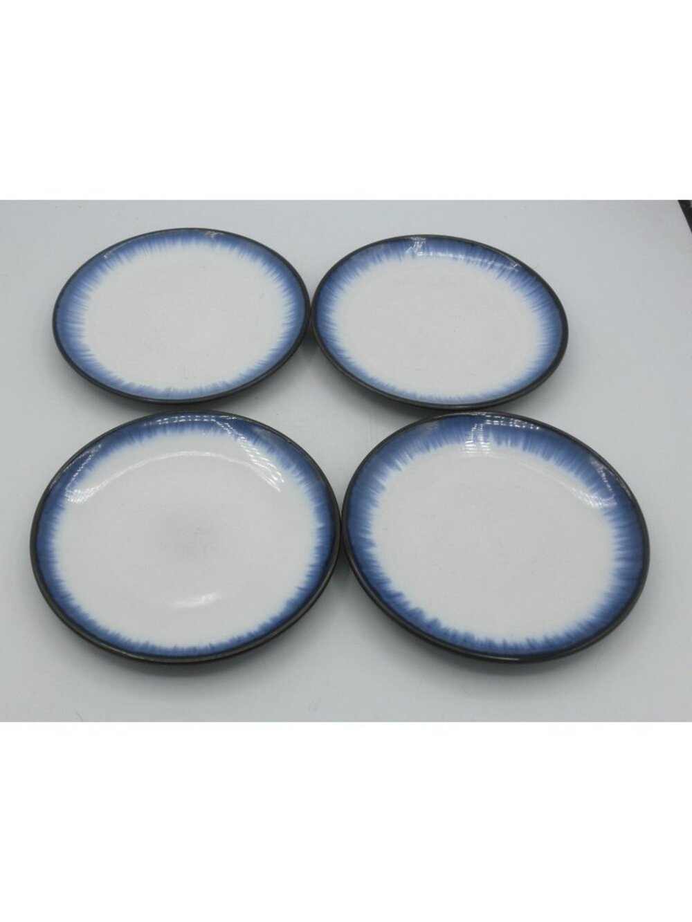 Lunar Blue by Mikasa 6-1/4 inch Bread Plates Set of 4 Pattern Code: MIKLUB